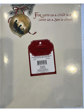 Christmas Holiday NEW Letterhead 100 Count Holy Family Sz 8 1/2 X 11